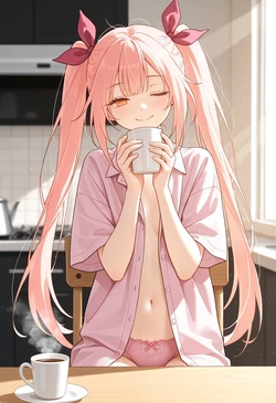 Aka to Momoiro [AI Generated]