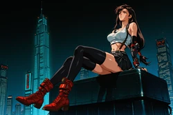 [Orbiter Blaze] Tifa FF7 [AI Generated]