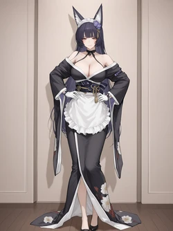 [Friedrichdoge] Musashi from AzurLane (AI Generated)