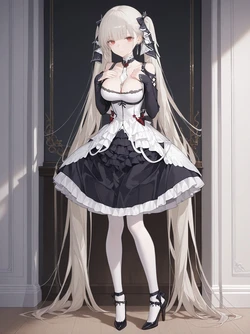 [Friedrichdoge] Formidable from AzurLane (AI Generated)