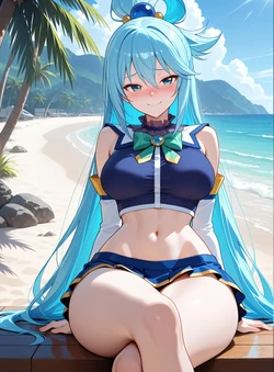 [Revy Neon] Aqua (Konosuba) [AI Generated]