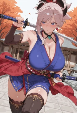 Milkymil / Sukesuke - Miyamoto Musashi [Ai Generated]