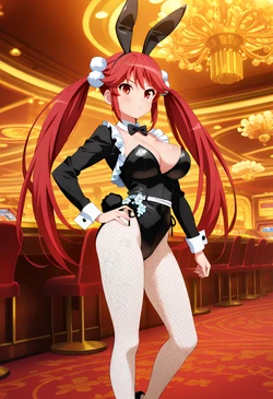 大空美晴ちゃんのカジノでバニーえっち [AI Generated]