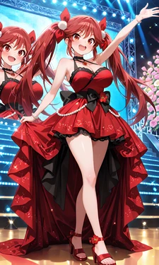 大空美晴ちゃんのオナニーライブステージ [AI Generated]