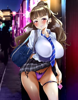 [O3_aiArt] P活ビッチ 神谷奈緒 [AI Generated]
