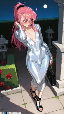 [WienerGens] Ashley is embarrassed to show you his new dongtan dress [AI Generated]