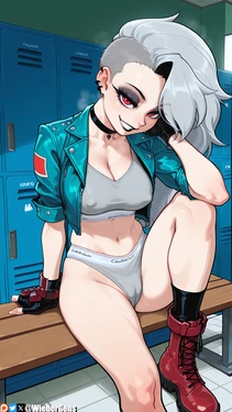 [WienerGens] Human Loona cosplays as Cammy White (Helluva Boss) [AI Generated]