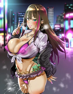 [O3_aiArt] ギャル化してパコられ待ちな渋谷凛 [AI Generated]