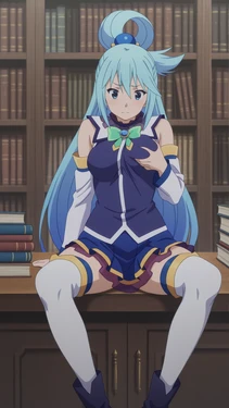 [Timeskipnsfw] Aqua (Konosuba) [Images] [AI Generated]