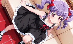 宇田川あこちゃんの輪姦プレイ [AI Generated]