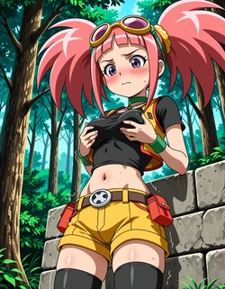 [Jousney Studio] Zoe Drake (Dinosaur King) pt. 2 [AI Generated]