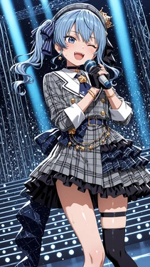 [BBStaff] 仕方なく枕〇業する星〇すいせい (Suisei Hoshimachi) [AI Generated]