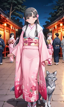 小早川紗枝ちゃん振袖えっち [AI Generated]