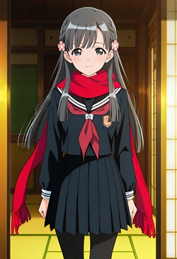 小早川紗枝はんセーラー服でふたりエッチ [AI Generated]