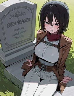 [Pineapple pizza] Mikasa [AI Generated]