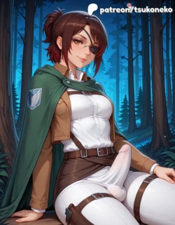 [TsukoNeko] Hange Zoe (Attack on Titan / Shingeki no Kyojin) [AI Generated]