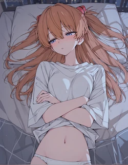 [Pineapple pizza] Asuka [AI Generated]