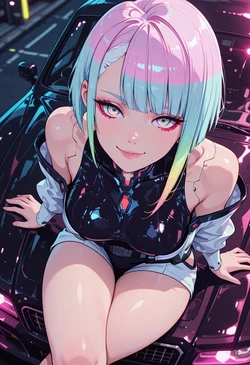 [AINoob] Cyberpunk Lucy | Set [AI Generated]