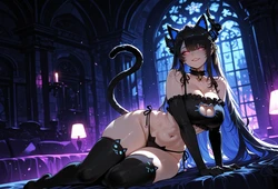 [Miyu] Nerissa Ravencroft: Playful Claws [AI Generated]