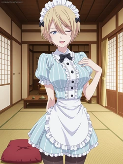 Akane Hououji - Goddess Café Terrace (Set 04) - artkoikoi [AI Generated]