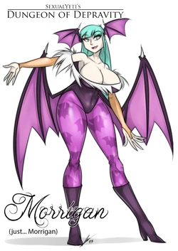 [SexualYeti | XenoTiddyBot] Dungeon of Depravity: Morrigan (just... Morrigan) (Darkstalkers)