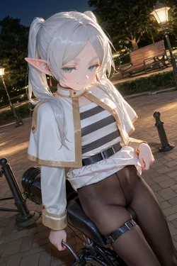 Frieren tentacle dungeon exploration and womb tattoo curse short NTR story. Images created by (Nyako) and (langust022) [AI Generated]