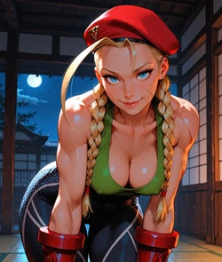 [Dreamland AI]Cammy White Late Night Dojo (Street Fighter) [AI Generated]