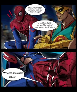 [BosoRomantics] Something in your pant - IronFrist X Spiderman [Eng]