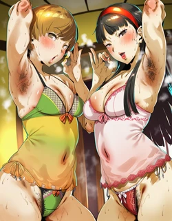 [O3_aiArt] ソープ嬢になった里中千枝＆天城雪子とはめはめ [AI Generated]