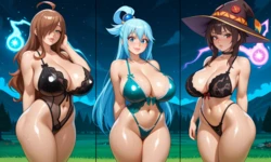 [Amelia] (AI Generated) - Konosuba Collection (4 sets)