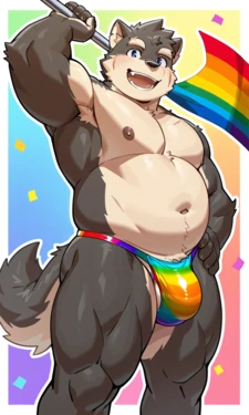 South Silver (AI generated): Happy Pride Month