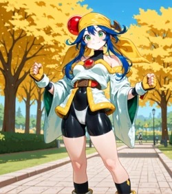 [noir] Lime-chan + Early release Cherry & Bloodberry-chan (Saber Marionette J) [AI Generated]