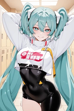 [18_dnX1R] Racing Miku (AI Generated)