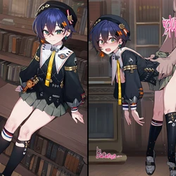 [a simple salmon] 版本未出 色图先行！英伦学生服铃妹ccb （顺便20k粉丝纪念） [AI Generated]