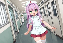 Mikami series: Hospital - butakoma300g Style [AI Generated]