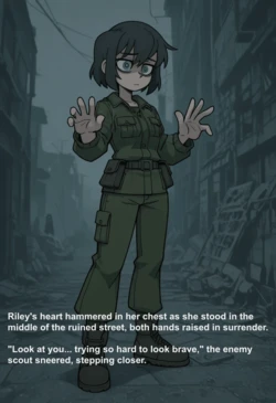 Riley Captured, animated [AI Generated]