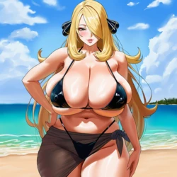 [Darkmagic] Cynthia x BBC + Bonus (AI Generated)