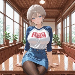 NaughtyCutiess - Hana Uzaki (Patreon) [AI Generated]