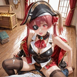 NaughtyCutiess - Houshou Marine (Patreon) [AI Generated]