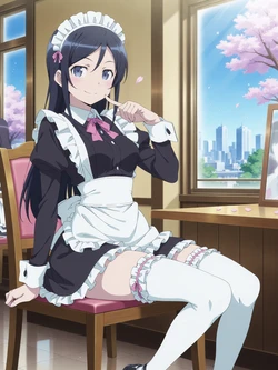 [Kurohime] 新垣あやせ（メイド）[AI Generated]