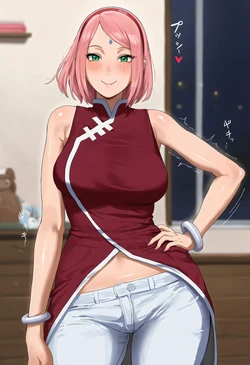 [GintoAi] Sakura Haruno 190p [AI Generated]