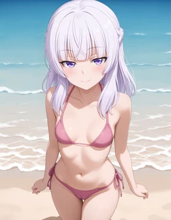 [langust022] Sakayanagi Arisu (Swimsuit + Wedding Dress) [AI Generated]
