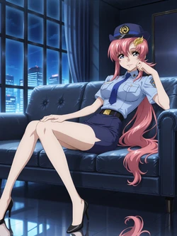 [Kurohime] ラクス・クライン（警官服）[AI Generated]