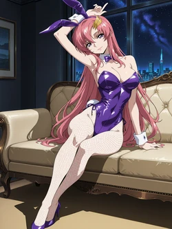 [Kurohime] ラクス・クライン（バニー）[AI Generated]