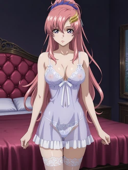 [Kurohime] ラクス・クライン（ネグリジェ）[AI Generated]