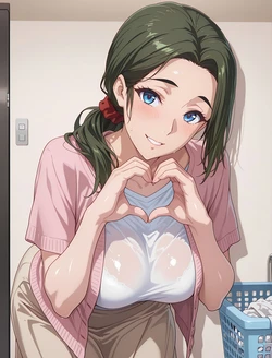 (Oki Senpai) 🍈🍈晴彦の母 Haruhiko Mother [AI Generated]