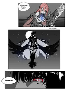 [Pomuya] Bloodraven (Nerissa Ravencroft x Elizabeth Rose Bloodflame) (Hololive)