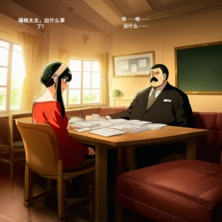 [TsarAi] 约尔·福杰 x 默多克·斯旺 NTR (间谍过家家)【个人机翻】(Ai Generated)