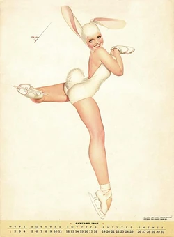 Gorgeous Petty - 1947 Calendar