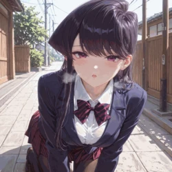 NaughtyCutiess - Komi Shouko (Patreon) [AI Generated]